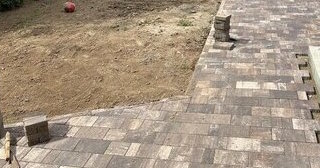 Профессиональная укладка тротуарной плитки на клей в Ленинске-Кузнецком в октябре